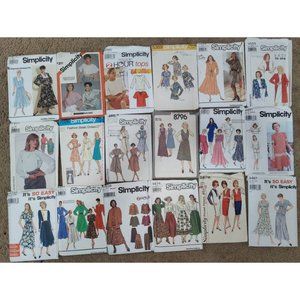 Vintage Sewing Patterns - Butterick, Burda, Mccalls, Simplicity & MORE!